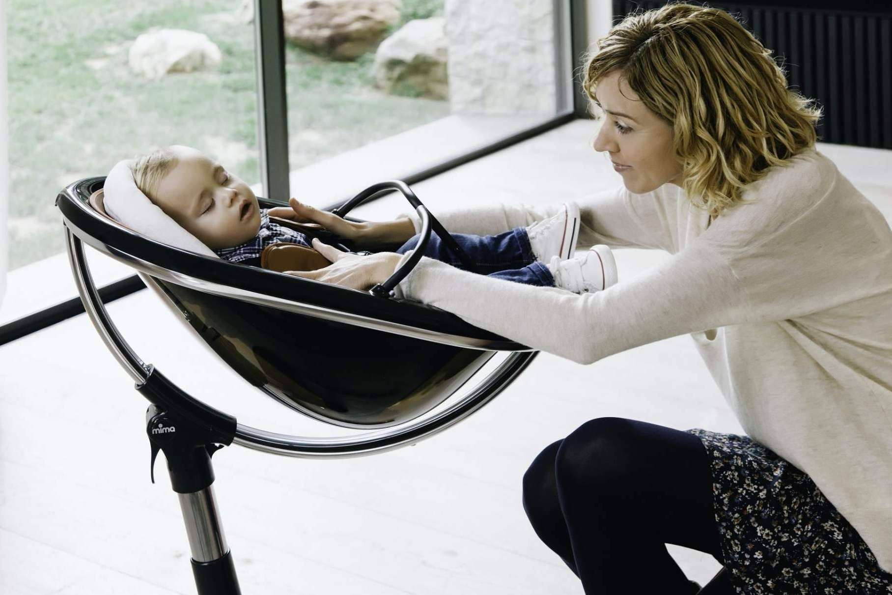 Trona hamaca bebé de Mimakids