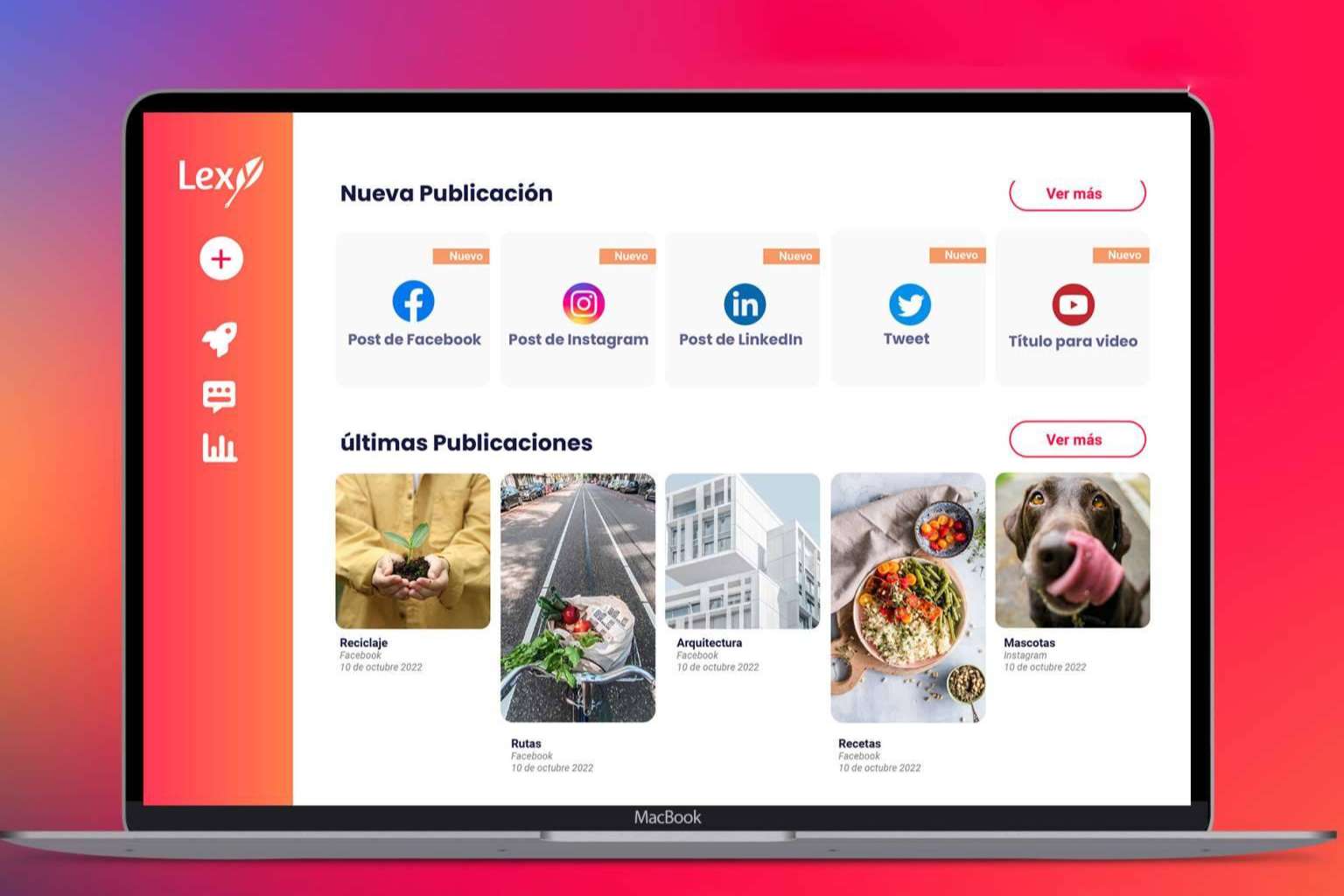 Crear contenido hasta 10 veces más rápido, con la inteligencia artificial de Lexy