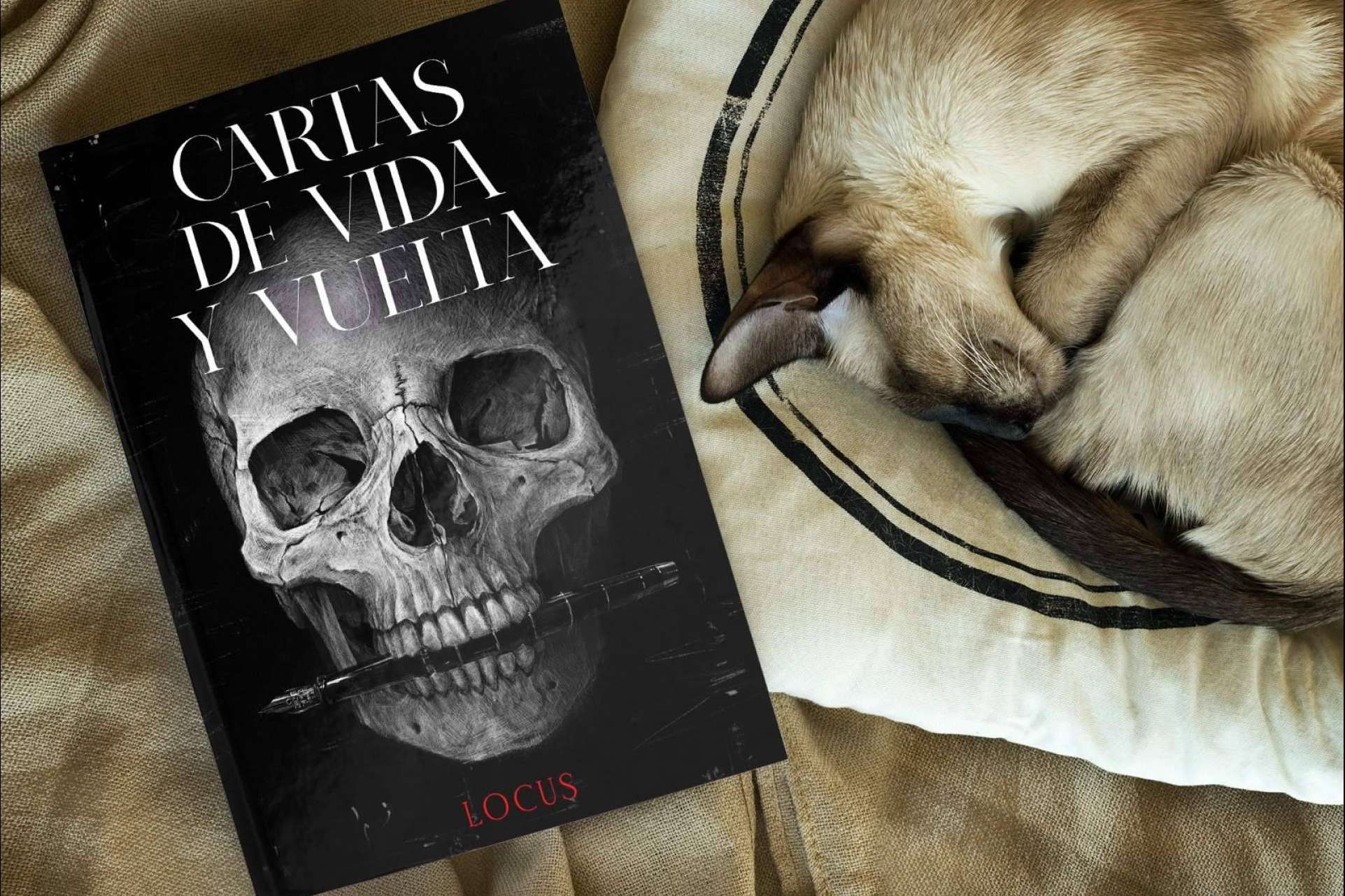 'Cartas de Vida y Vuelta', el libro de Javier Díaz, también conocido como 'Locus'