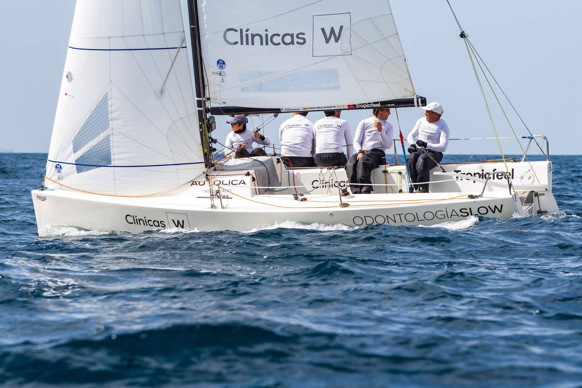 'Clínicas W Sailing Team' triunfa en la Spring Mediterranean Cup de J70