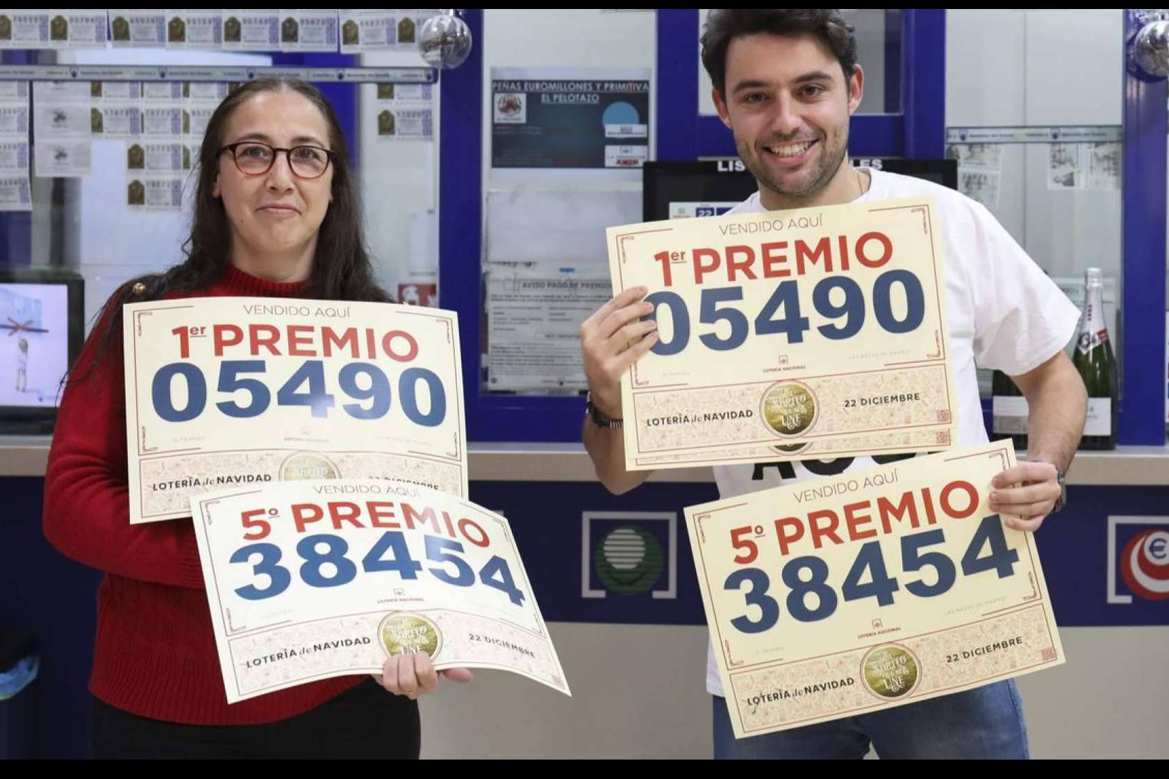 Comprar en la Administración de Lotería de Madrid en la que tocó el Gordo y el quinto premio