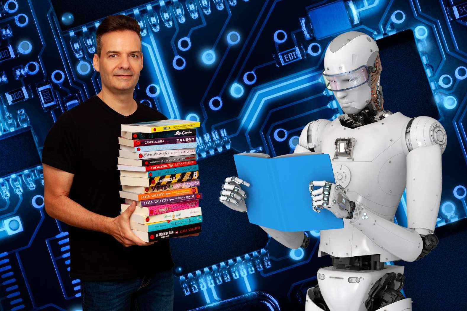Valen Bailon, el escritor que revoluciona el mundo de la no ficción combinando la escritura tradicional con inteligencia artificial