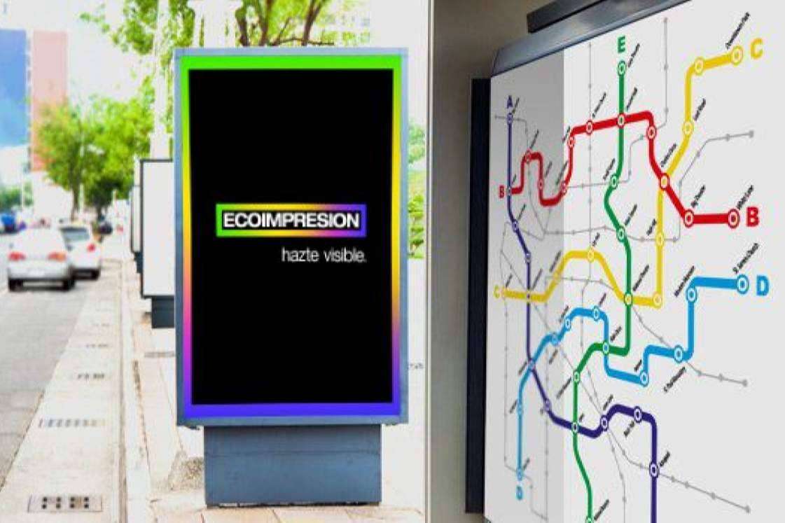 La publicidad lonas de Ecoimpresión permite crear impacto publicitario en grandes ciudades