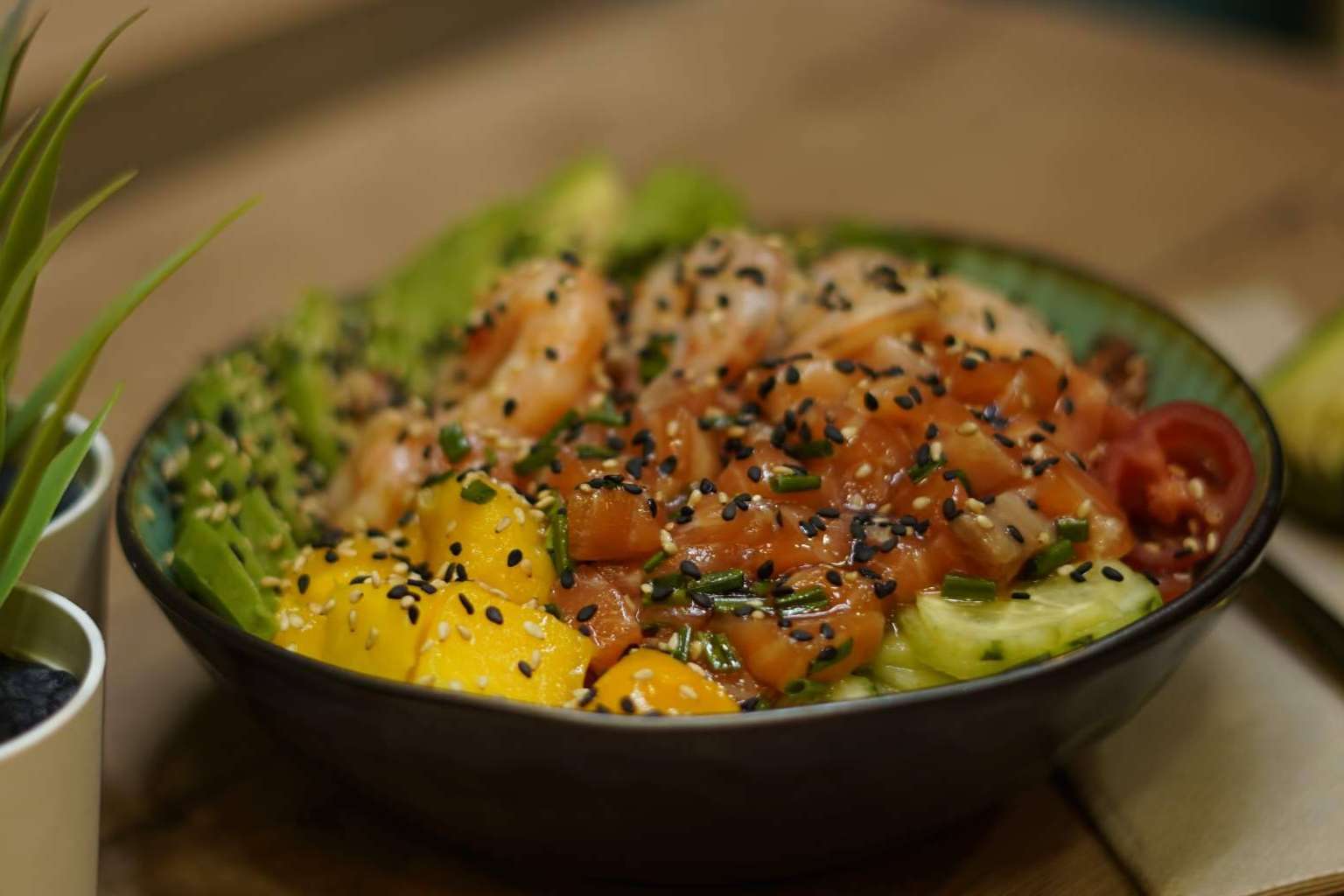 El poke bowl que se puede probar en Santa María de la Cabeza, en Madrid