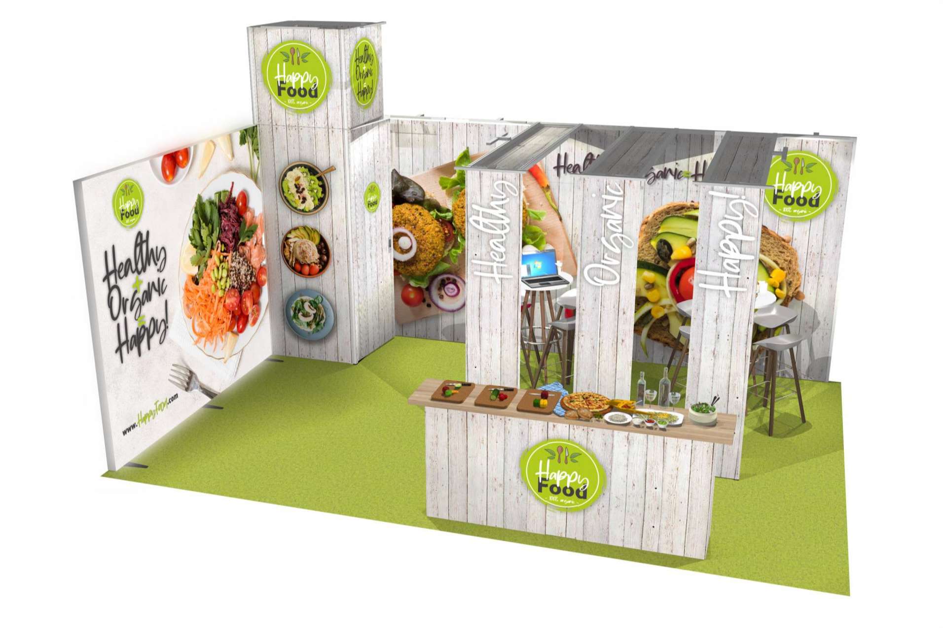 Olika habla sobre la importancia de contar con un stand portátil y elegante