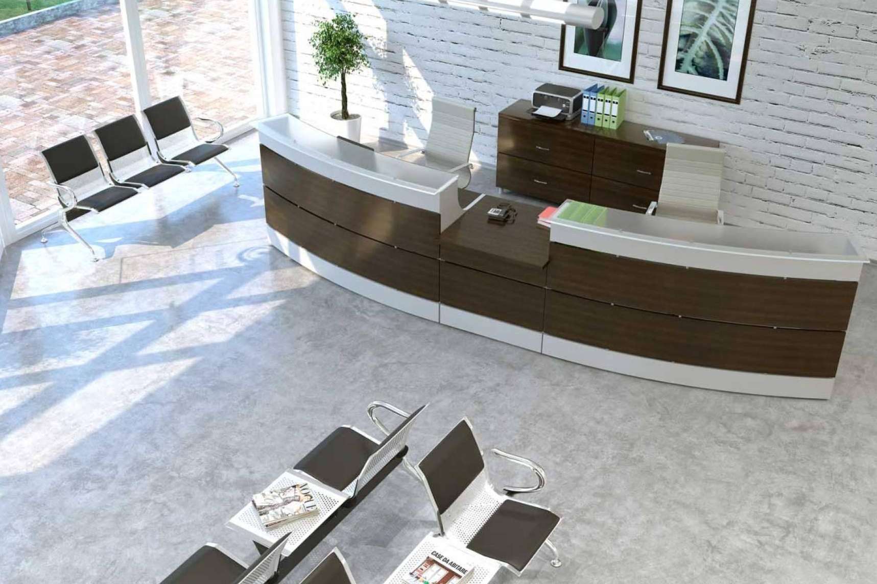 OfficeDeco dispone de diversidad de muebles de recepción
