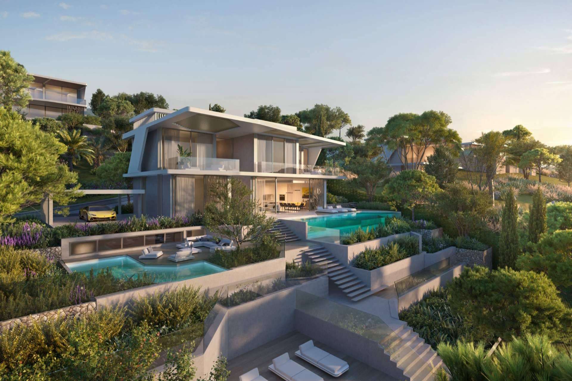 Tierra Viva, una villa de lujo inspirada en Lamborghini, con Zeuthen & Company