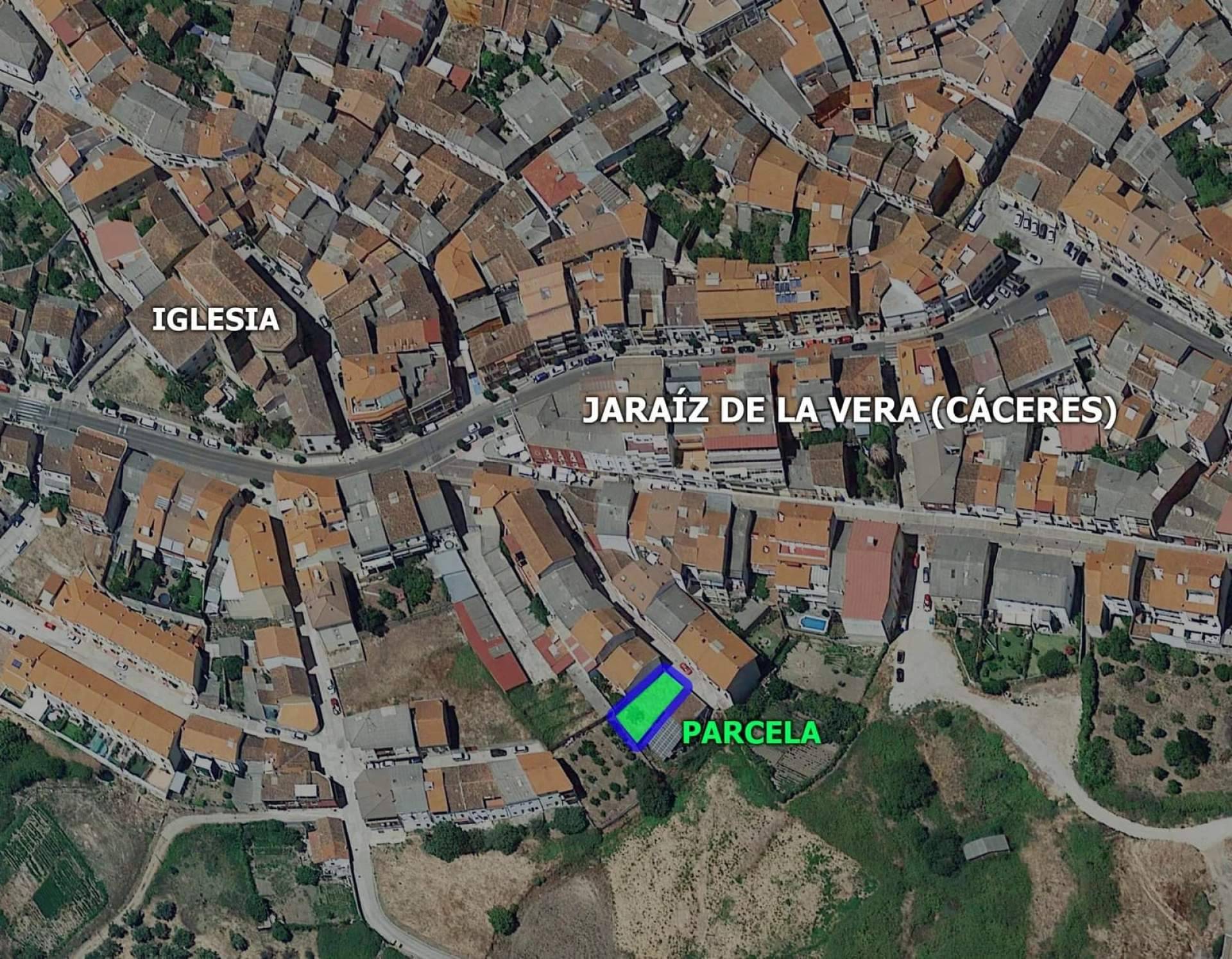 Oportunidad única en Jaraíz de la Vera. Venta de terreno urbano consolidado para construcción de viviendas