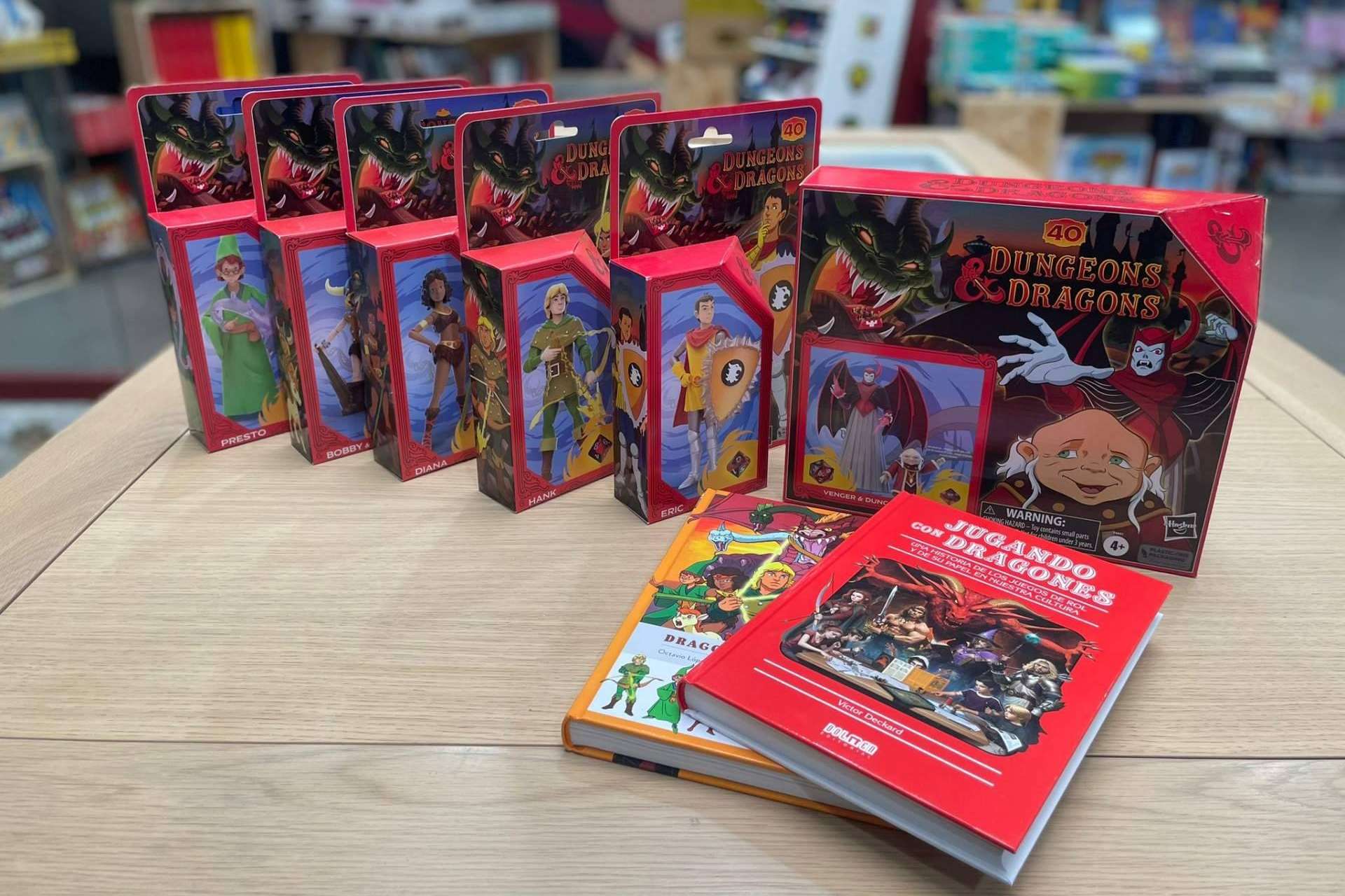 Juegos de rol Dungeons & Dragons. Una oferta espectacular del lote de libros
