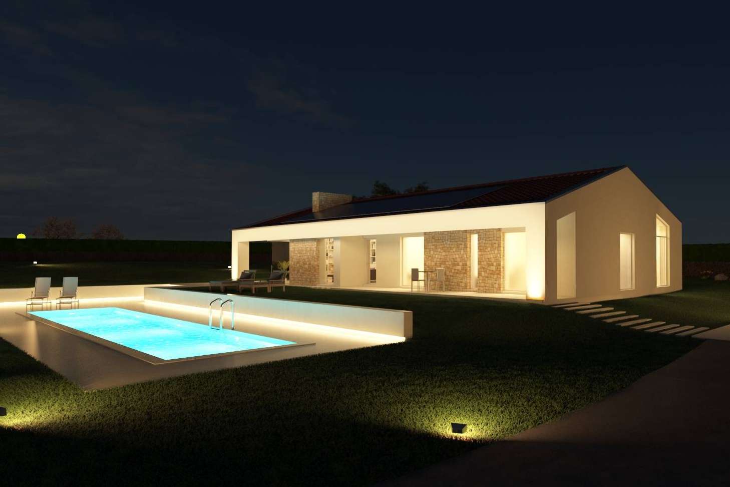 La vivienda autosuficiente de Pando Arquitectos