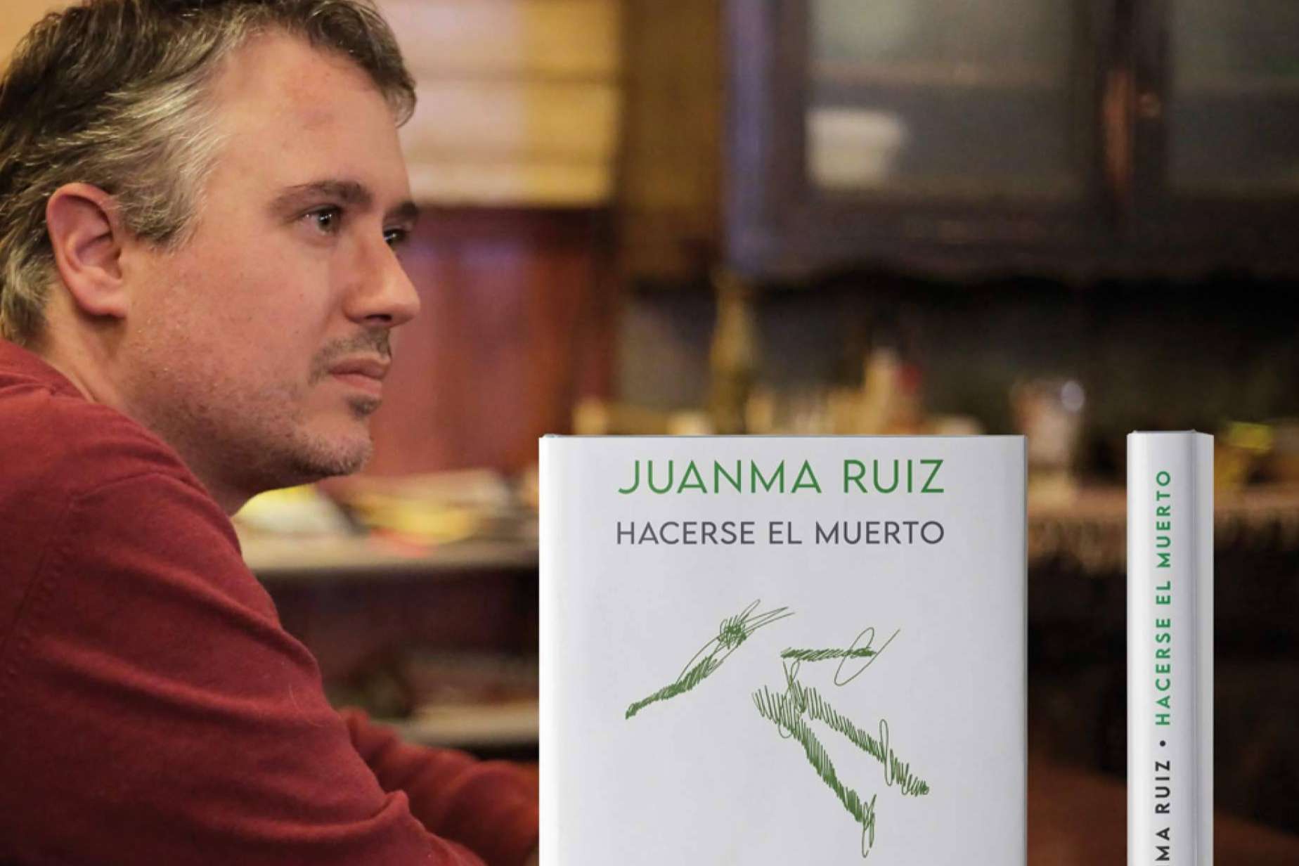 Juanma Ruiz regresa a la poesía con 'Hacerse el muerto, una mirada sosegada e inquietante sobre la existencia y el arte