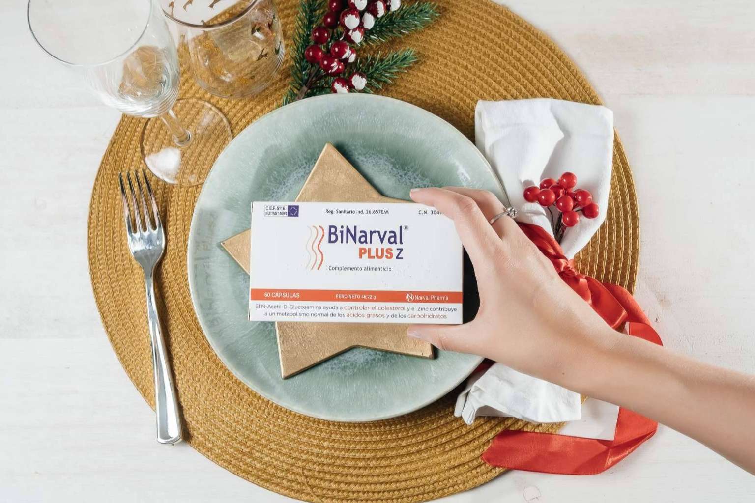 Binarval Plus Z y dieta sana, para la temporada de fiestas y excesos