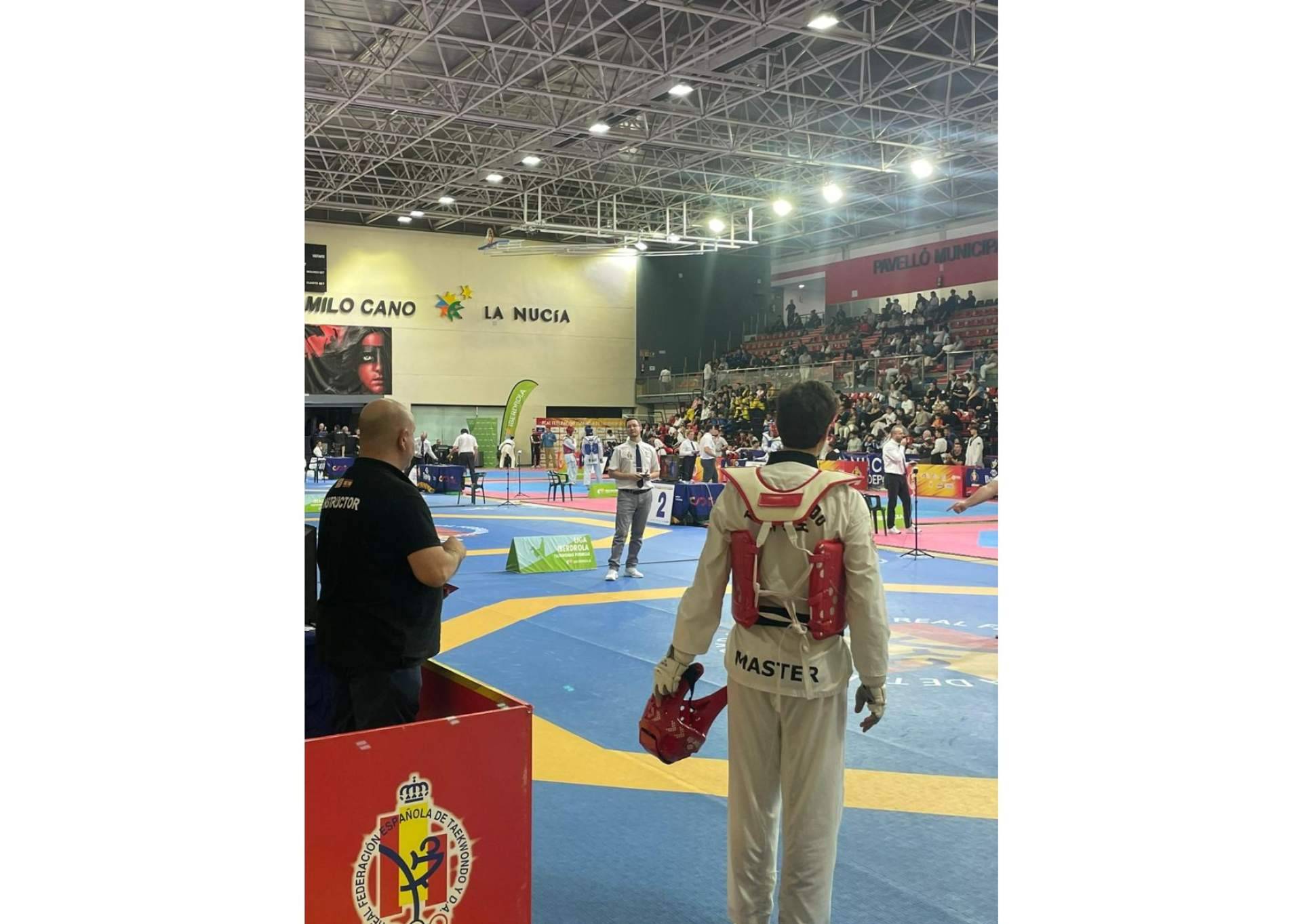 Nueva conquista de Jorge Pradas, campeón de España de Taekwondo 2023