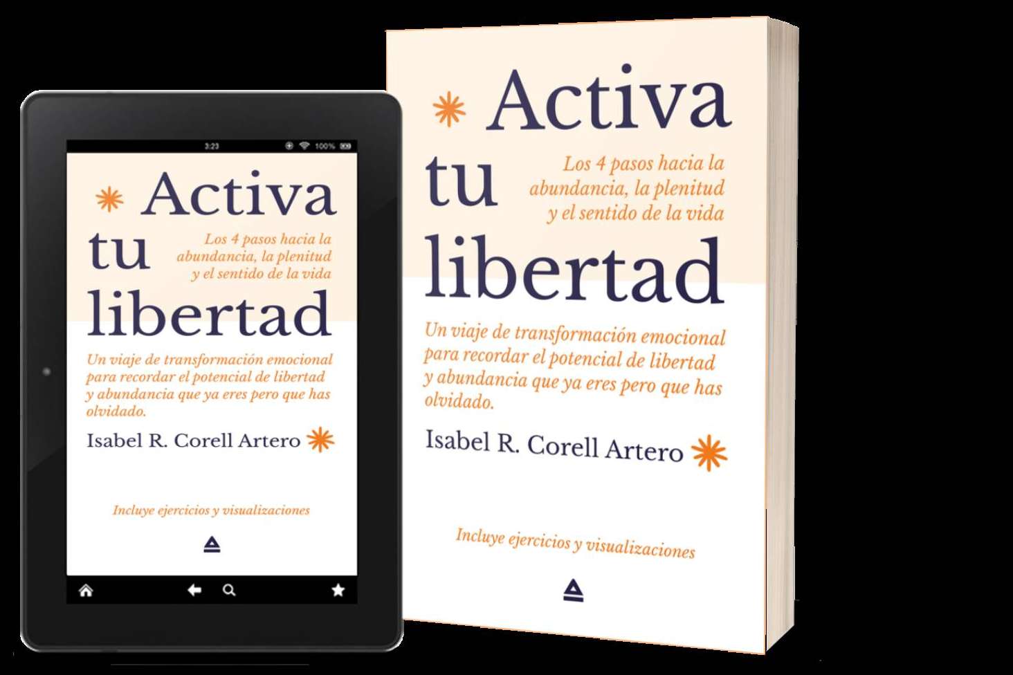 Isabel Corell concede esta entrevista por el lanzamiento de su libro 'Activa tu Libertad'