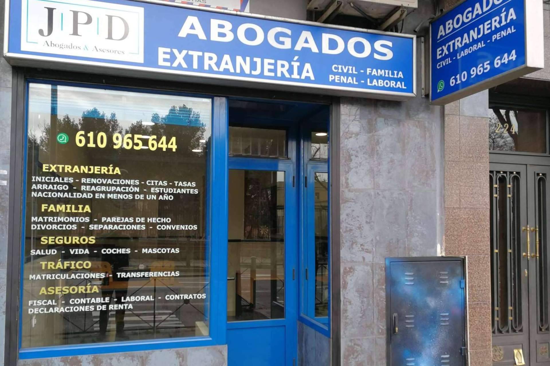 JPD Abogados, un equipo de expertos en derecho de extranjería en Madrid
