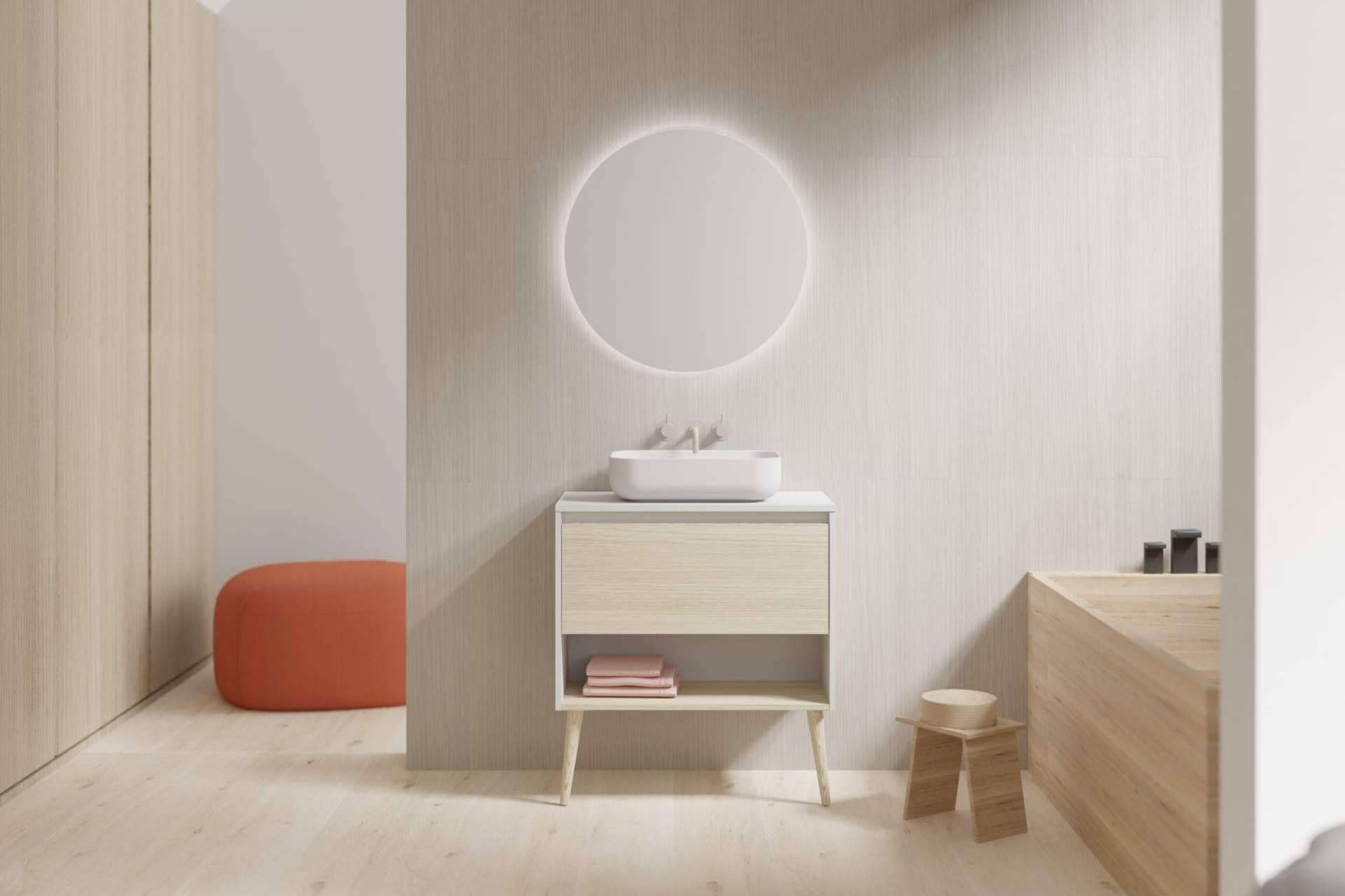 El amplio catálogo de muebles para el baño de Mamparas Blau
