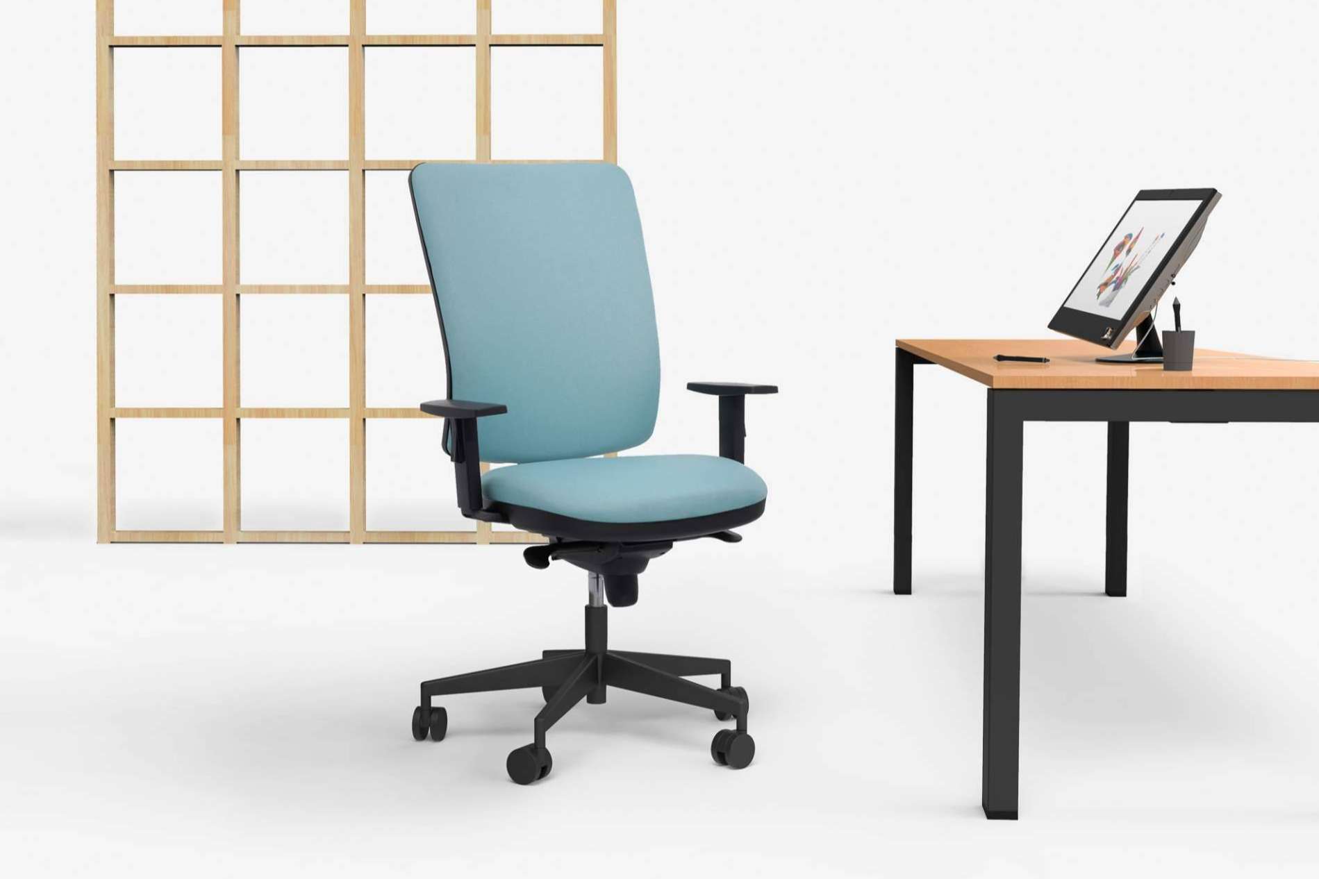 Jornadas de trabajo placenteras con las sillas de oficina operativas ergonómicas de Office Deco