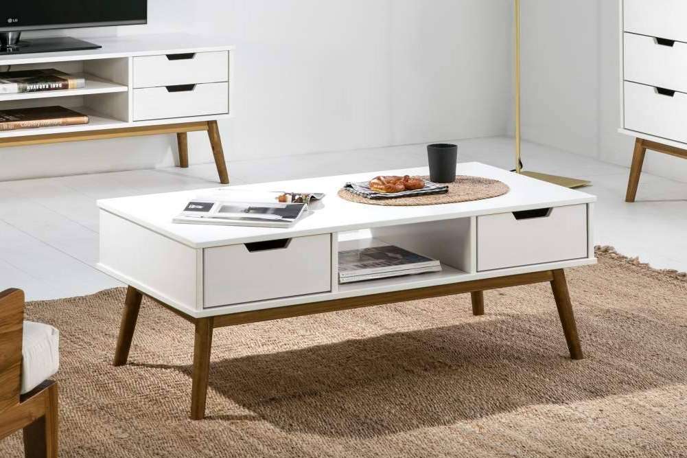 Decoración sin grandes inversiones; mesas de centro modernas y económicas en Top Mueble
