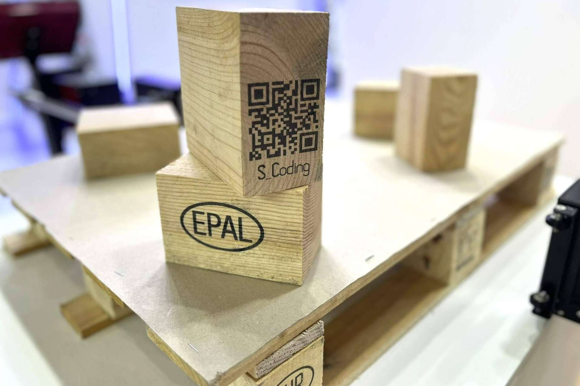Innovando en logística; Marcaje directo de pallets