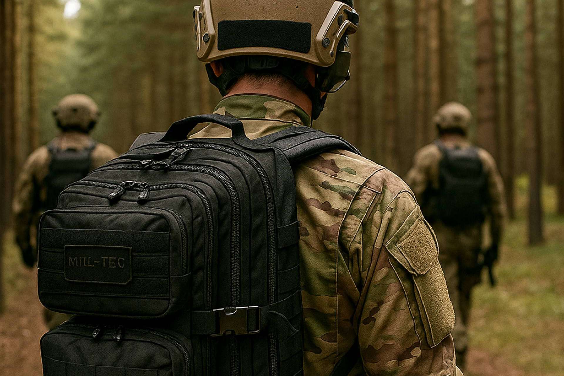 Mochilas Mil-Tec; la opción perfecta para el día a día, escapadas o misiones tácticas
