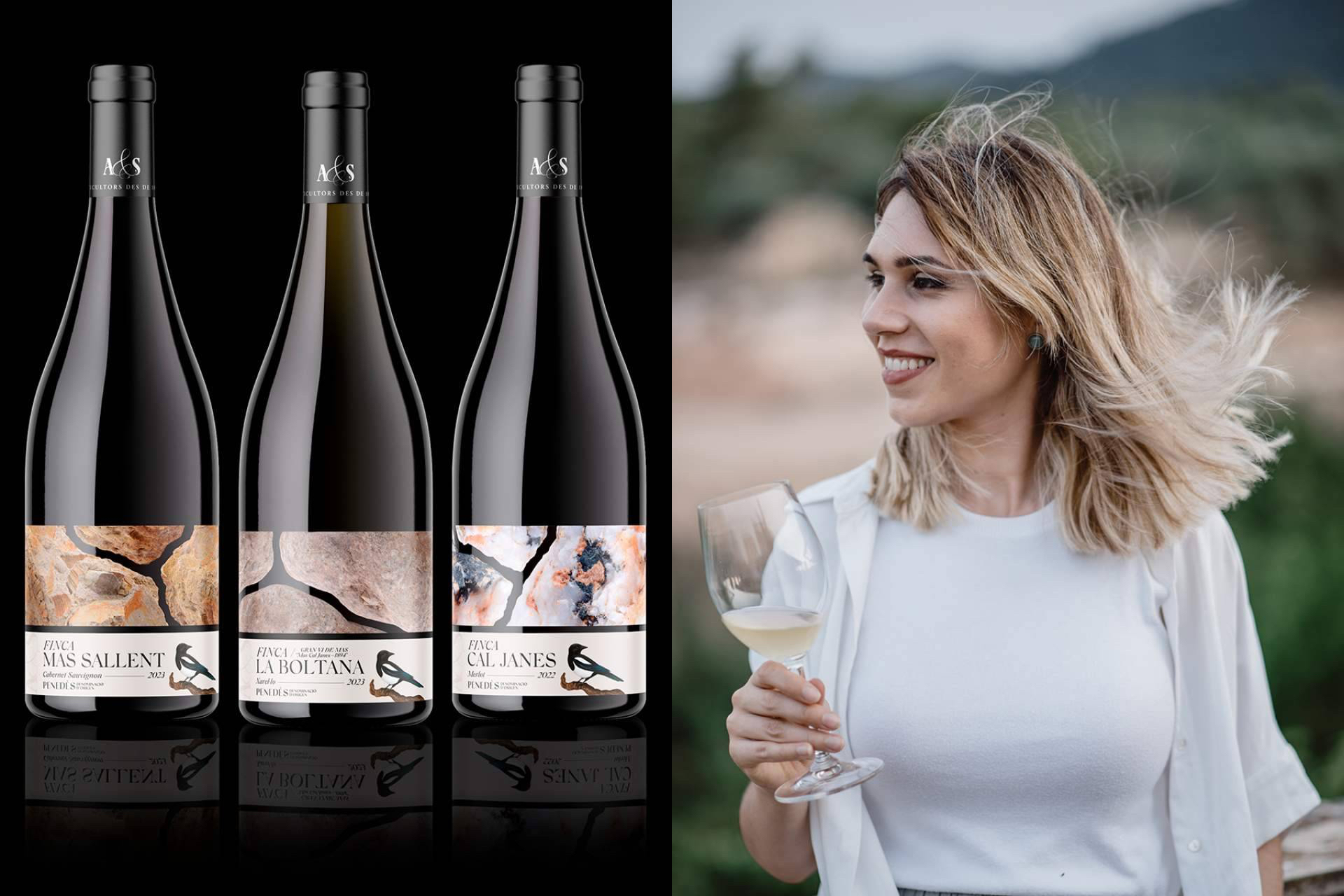 El branding emocional premium de Alba Boyer posiciona a bodegas mediante diseño de etiquetas con identidad propia