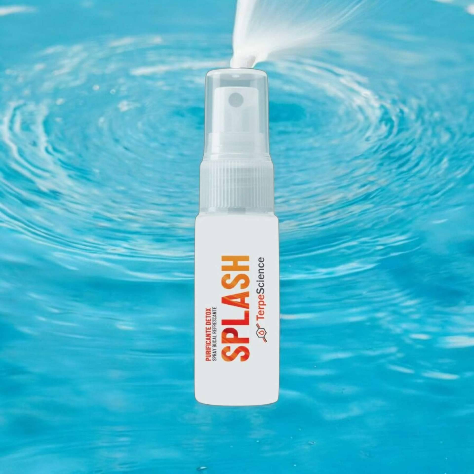 Spray bucal SPLASH, frescor inmediato con ingredientes naturales y acción antibacteriana