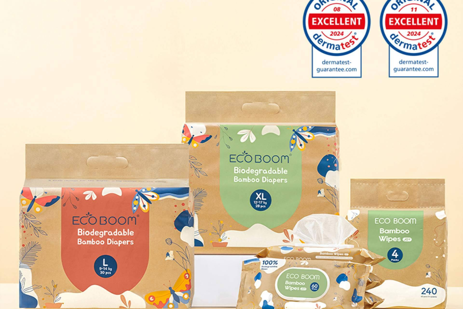 La línea ecológica de Ecoboom apuesta por proteger la piel del bebé con fibras de bambú natural